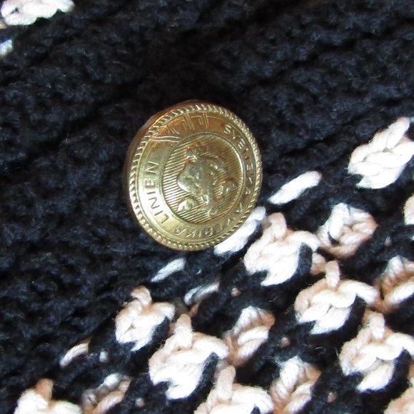 CAbi Coco Waffle Knit Button Sweater Size S - Picture 9 of 9